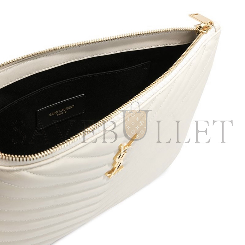 Y51 CASSANDRE MATELASSÉ TABLET POUCH IN LEATHER 559193 (30*21.5*2cm)